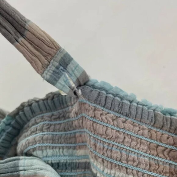 Calvin Klein Jeans Plaid Smocked Mini Sundress - Picture 6 of 15